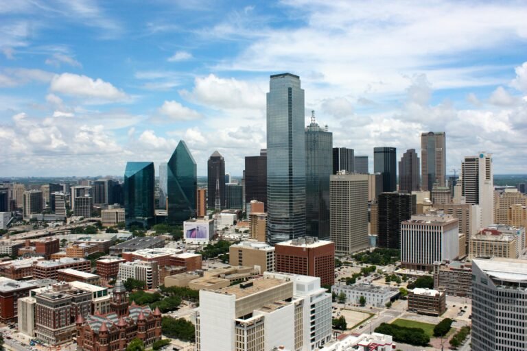 Texas city skyline representing job growth and housing demand 2026